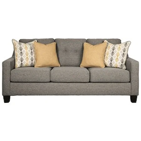 Contemporary Sofa with Tufted Back