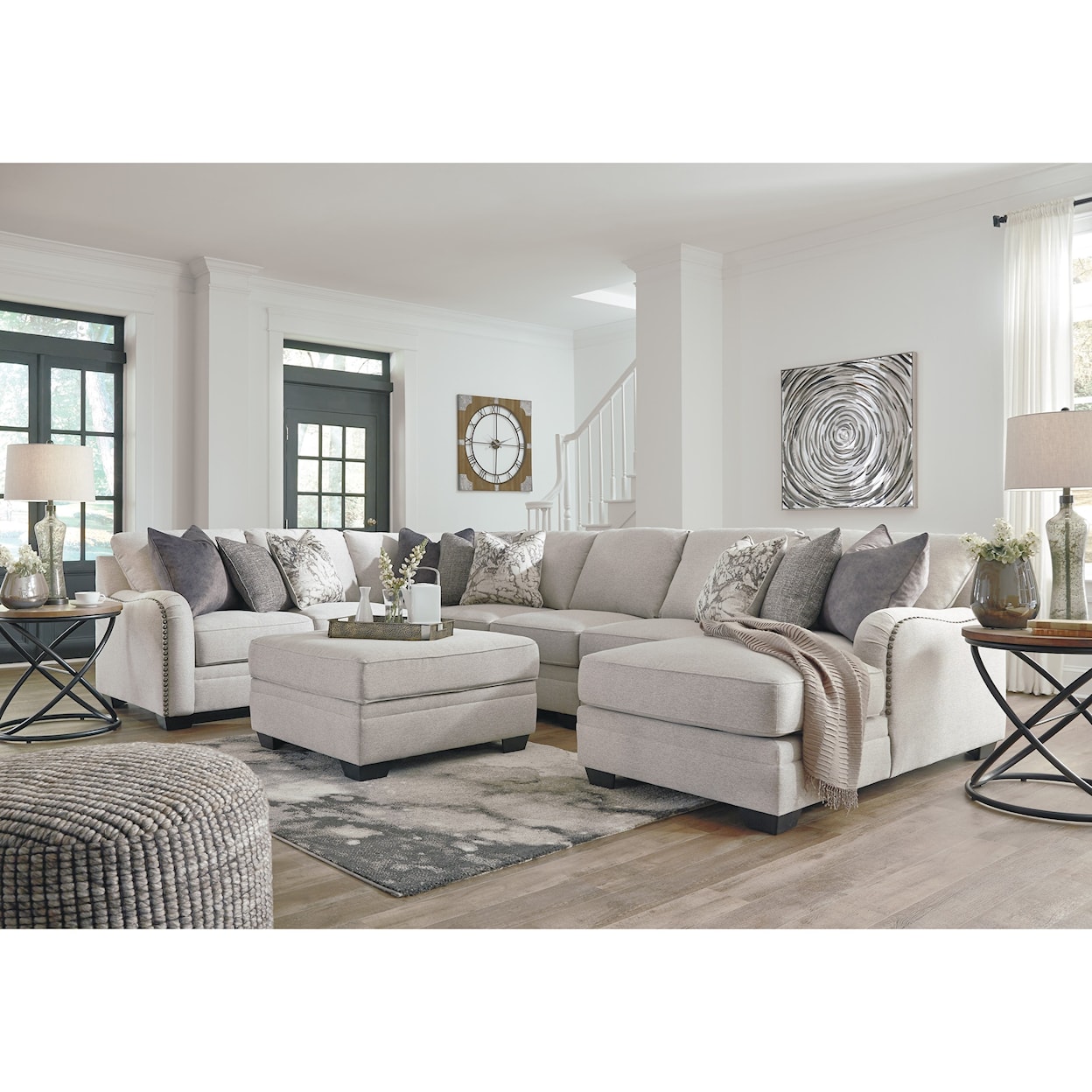 Ashley Furniture Benchcraft Dellara Stationary Living Room Group