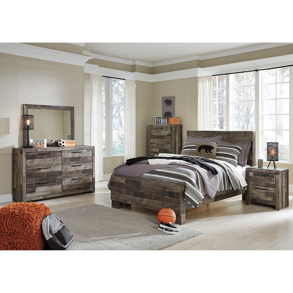 Benchcraft Derekson Full Panel Bed