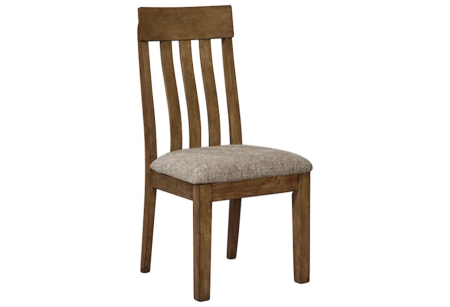 Flaybern Dining Upholstered Side Chair by Benchcraft at VanDrie Home Furnishings
