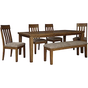 Benchcraft Flaybern 6-Piece Table and Chair Set