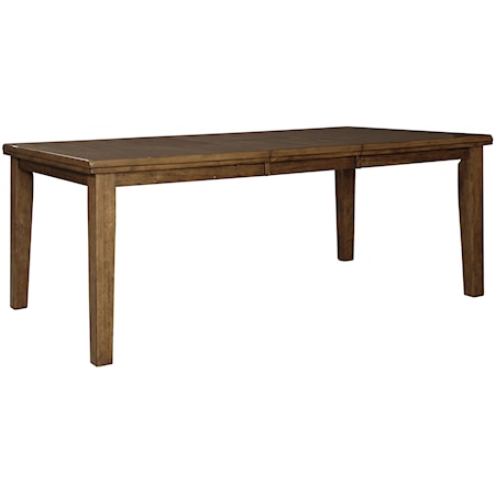Rectangular Dining Room Butterfly Leaf Table