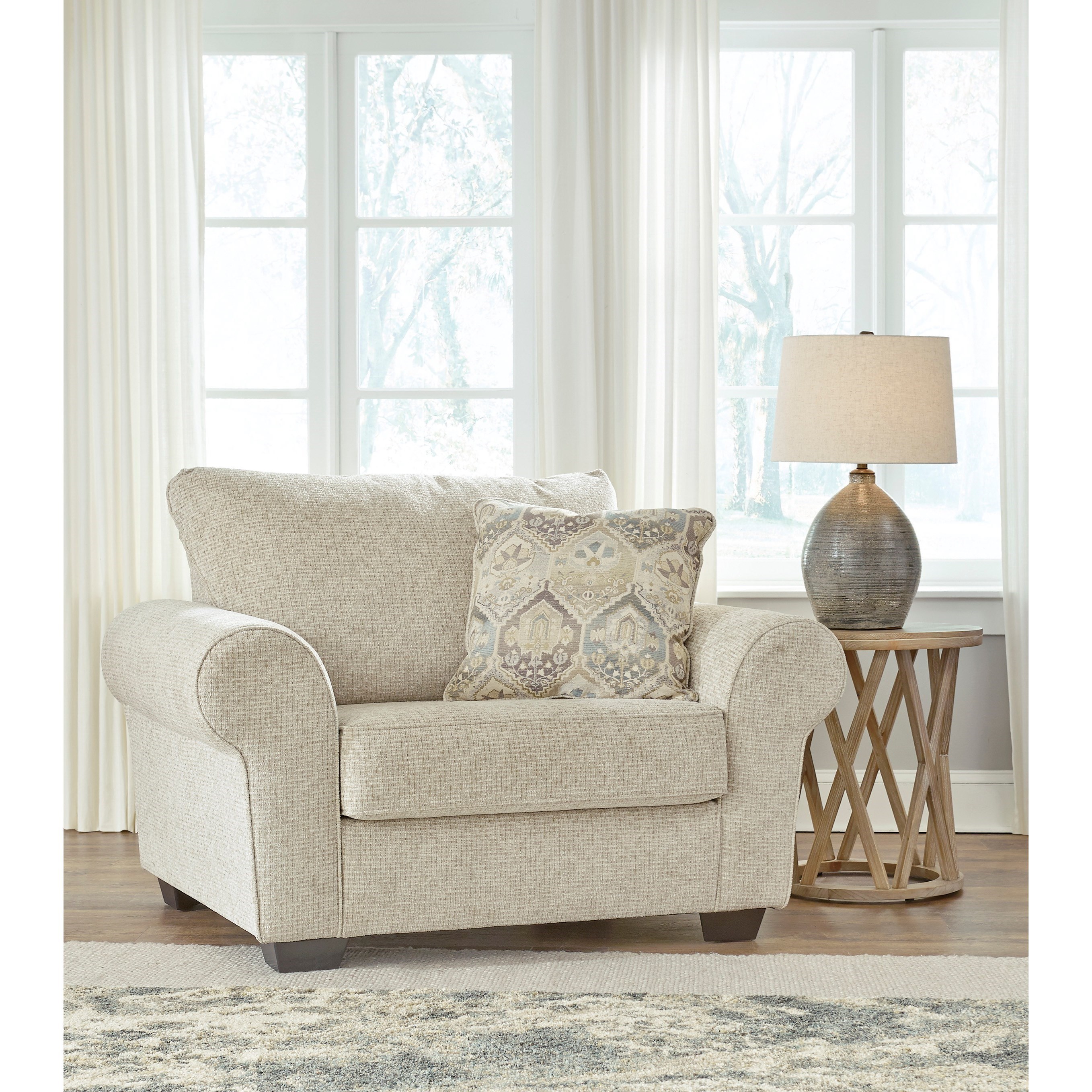 Ivory chair and a half outlet