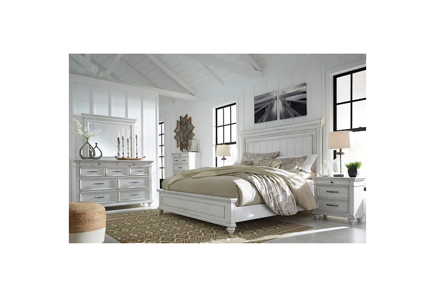 Kanwyn Queen Bedroom Group by Benchcraft at VanDrie Home Furnishings