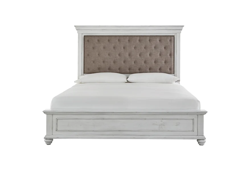 Kanwyn Queen Upholstered Bed by Benchcraft at Sam's Appliance & Furniture