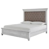 Ashley Furniture Benchcraft Kanwyn King Upholstered Bed