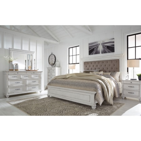 Queen Upholstered Bed