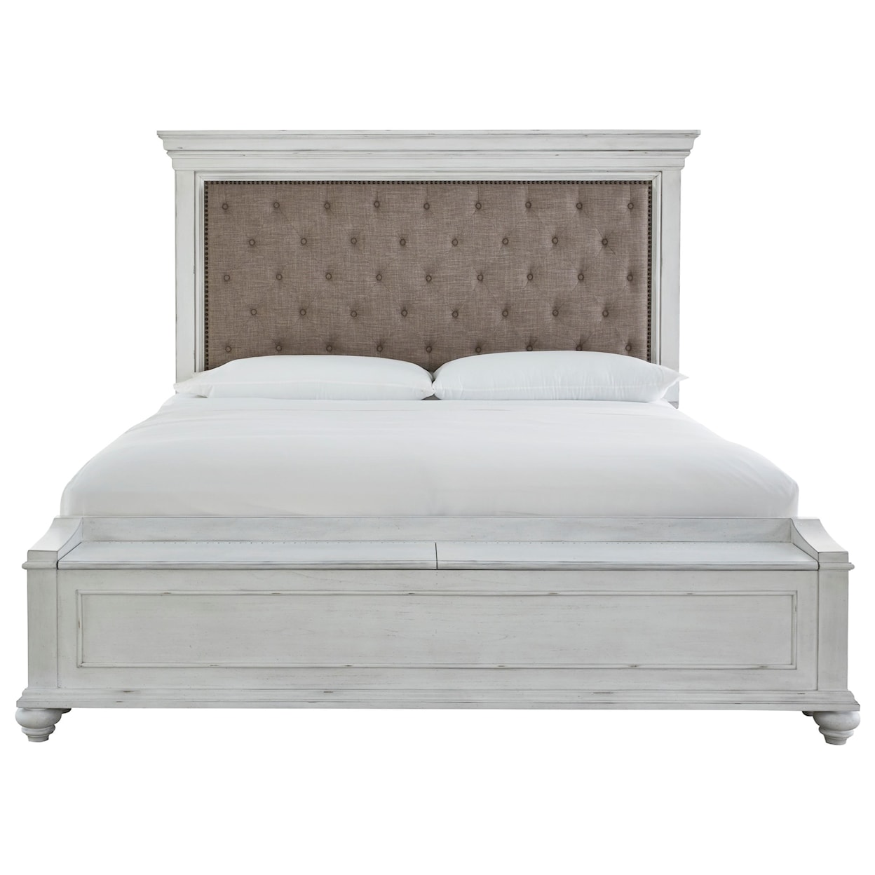 Ashley Furniture Benchcraft Kanwyn Queen Upholstered Bed