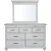 Ashley Furniture Benchcraft Kanwyn Dresser and Mirror Set