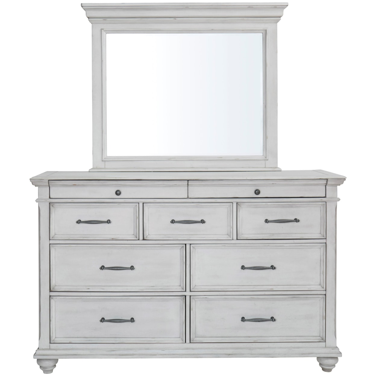 Ashley Furniture Benchcraft Kanwyn Dresser and Mirror Set