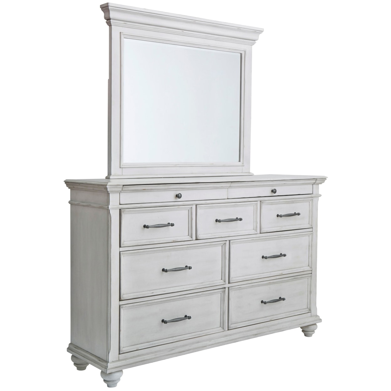 Ashley Furniture Benchcraft Kanwyn Dresser and Mirror Set