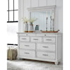 Ashley Furniture Benchcraft Kanwyn Dresser and Mirror Set
