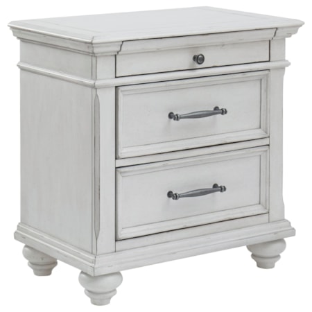3-Drawer Nightstand
