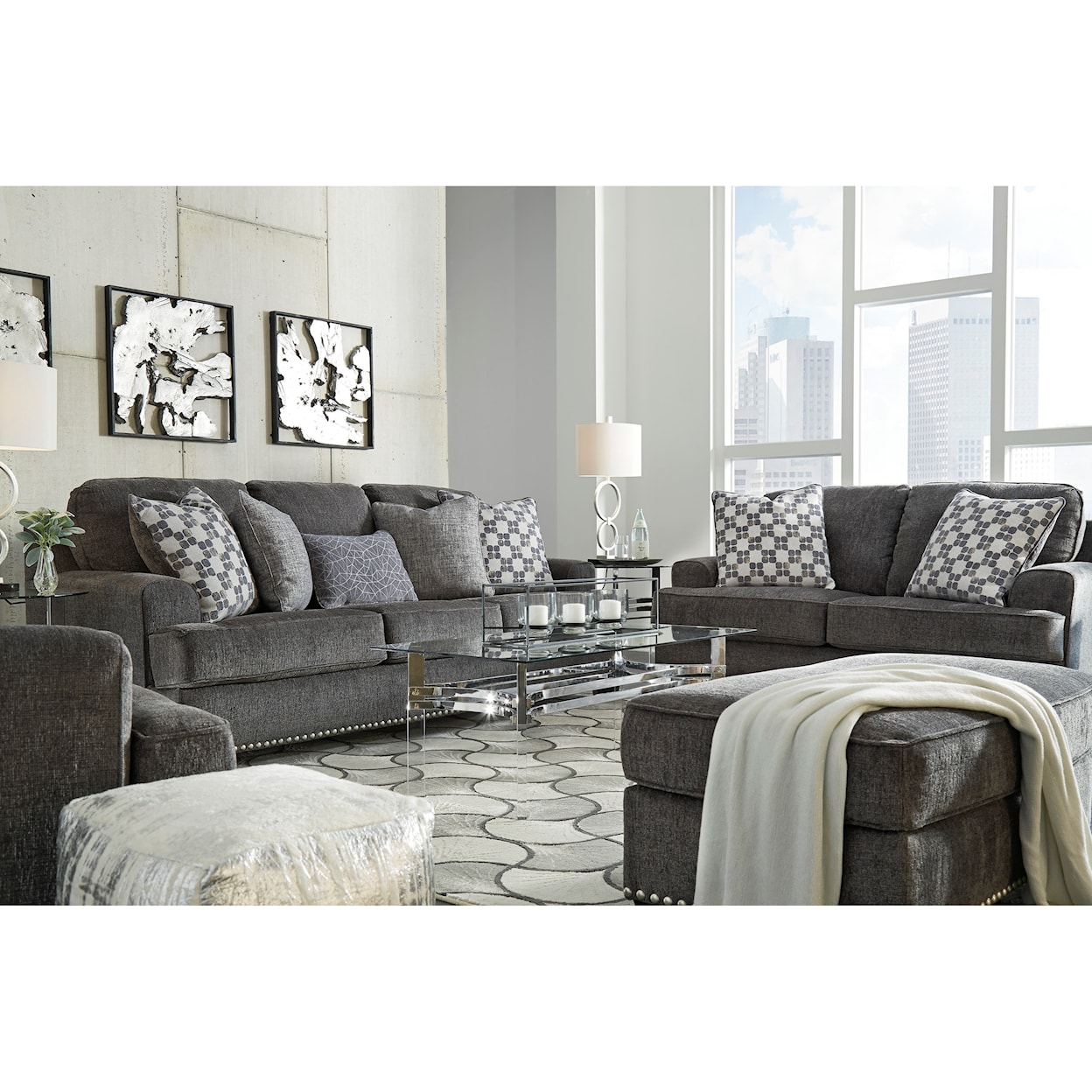 Ashley Locklin Stationary Living Room Group