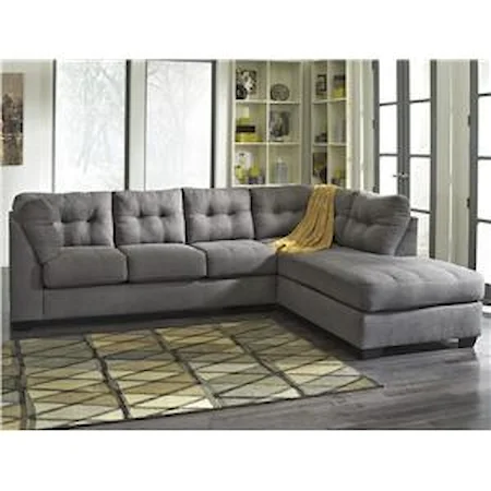 2-Piece Sectional w/ Sleeper Sofa & Right Chaise
