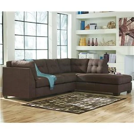 2-Piece Sectional w/ Sleeper Sofa & Right Chaise