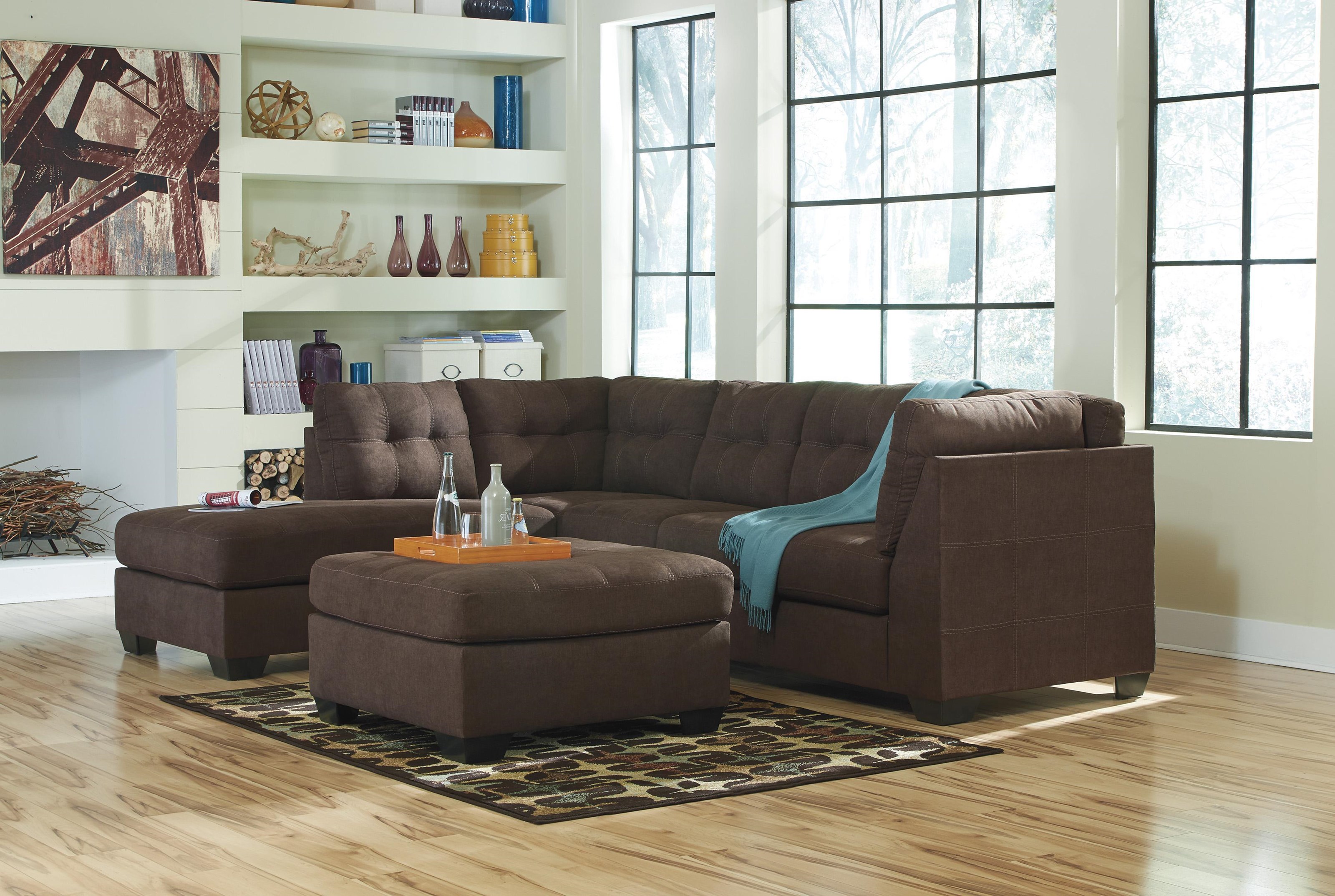 Maier charcoal 2 piece deals sectional with raf chaise