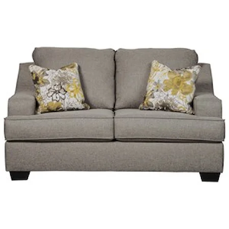 Loveseat with Contemporary Style