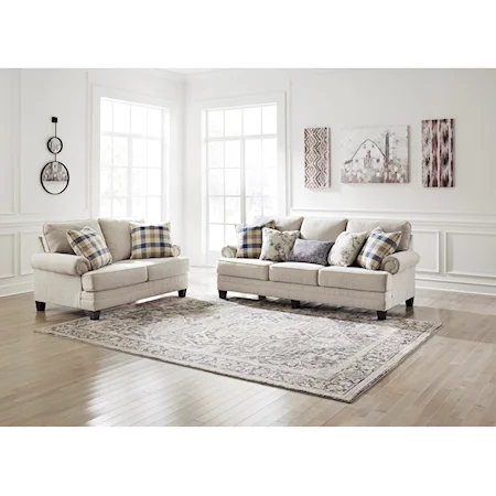 Sofa and Loveseat