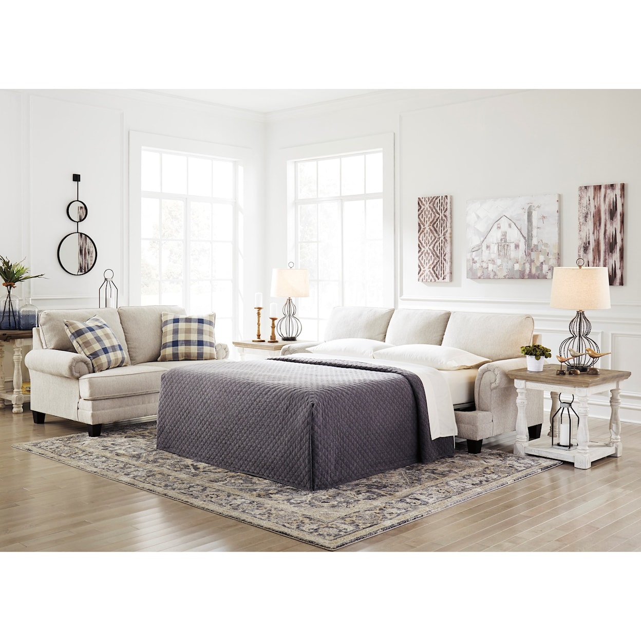 Benchcraft by Ashley Meggett Queen Sofa Sleeper