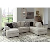 Benchcraft Megginson 1889600 U-Shaped Sectional with Two Chaises | Dunk ...