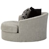 Benchcraft Miley Oversized Round Swivel Chair