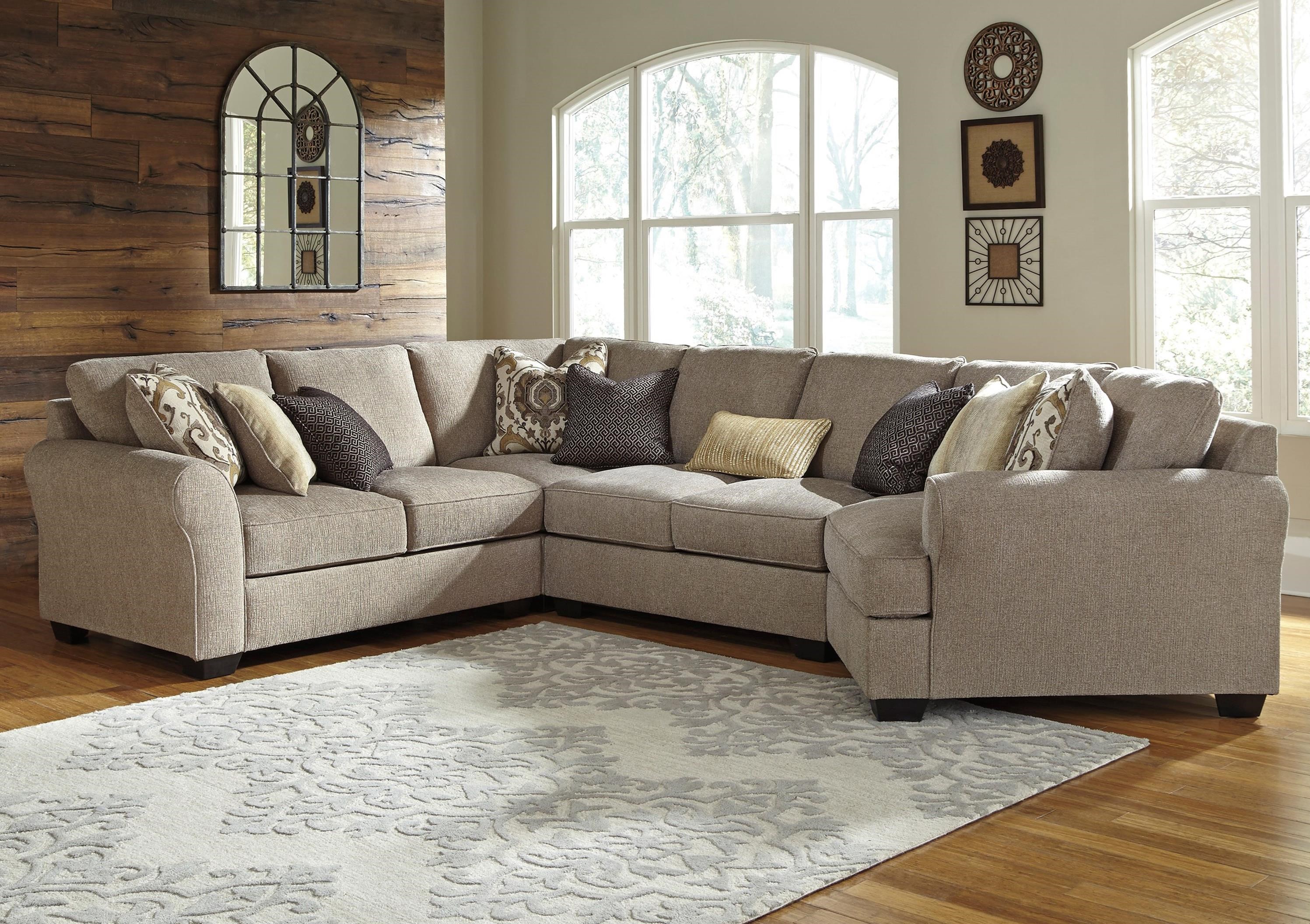 Benchcraft pantomine driftwood chaise on sale sectional