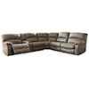 Benchcraft Segburg 4-Piece Power Reclining Sectional