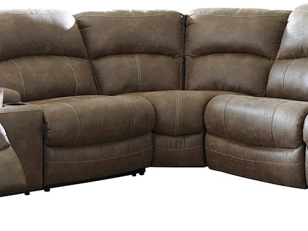 4-Piece Power Reclining Sectional