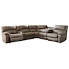 Benchcraft Segburg 4-Piece Power Reclining Sectional