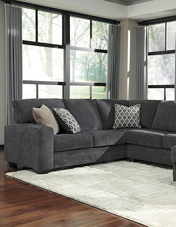 Sectional with Right Chaise