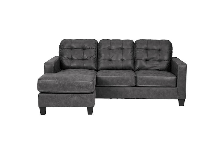 Venaldi Sofa with Chaise by Benchcraft at Sam's Appliance & Furniture