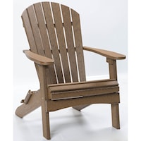 Customizable Folding Adirondack Chair