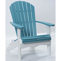 Customizable Folding Adirondack Chair