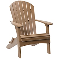 Customizable Folding Adirondack Chair