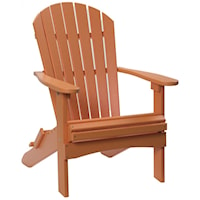 Customizable Folding Adirondack Chair