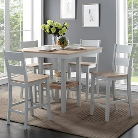 5-Piece Counter Table Set