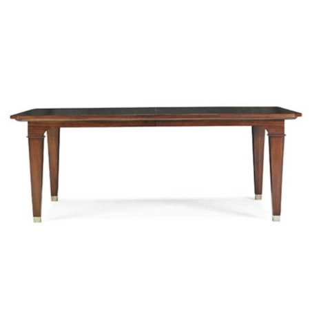 Regency Rectangular Four Leg Dining Table