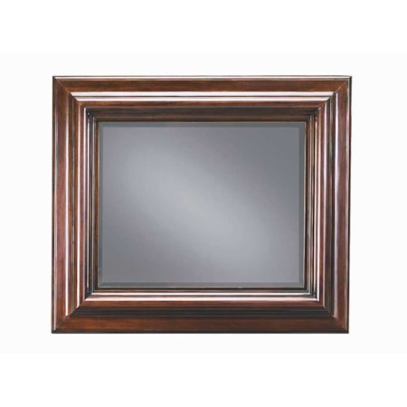Rectangular Wood Framed Landscape Mirror