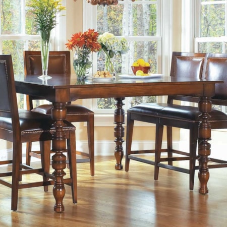 Four Leg Rectangular Gathering Table