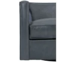 Bernhardt Alana Contemporary Swivel Chair with Nailheads