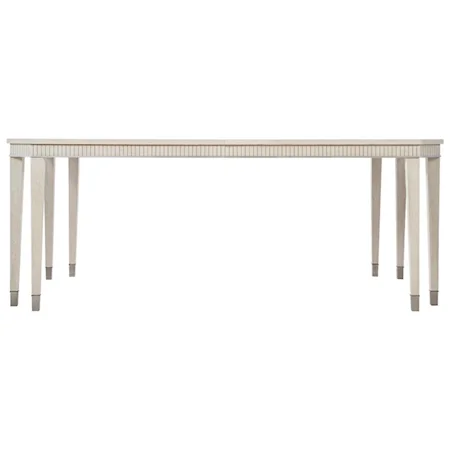 Transitional Rectangular Dining Table with 24" Leaf