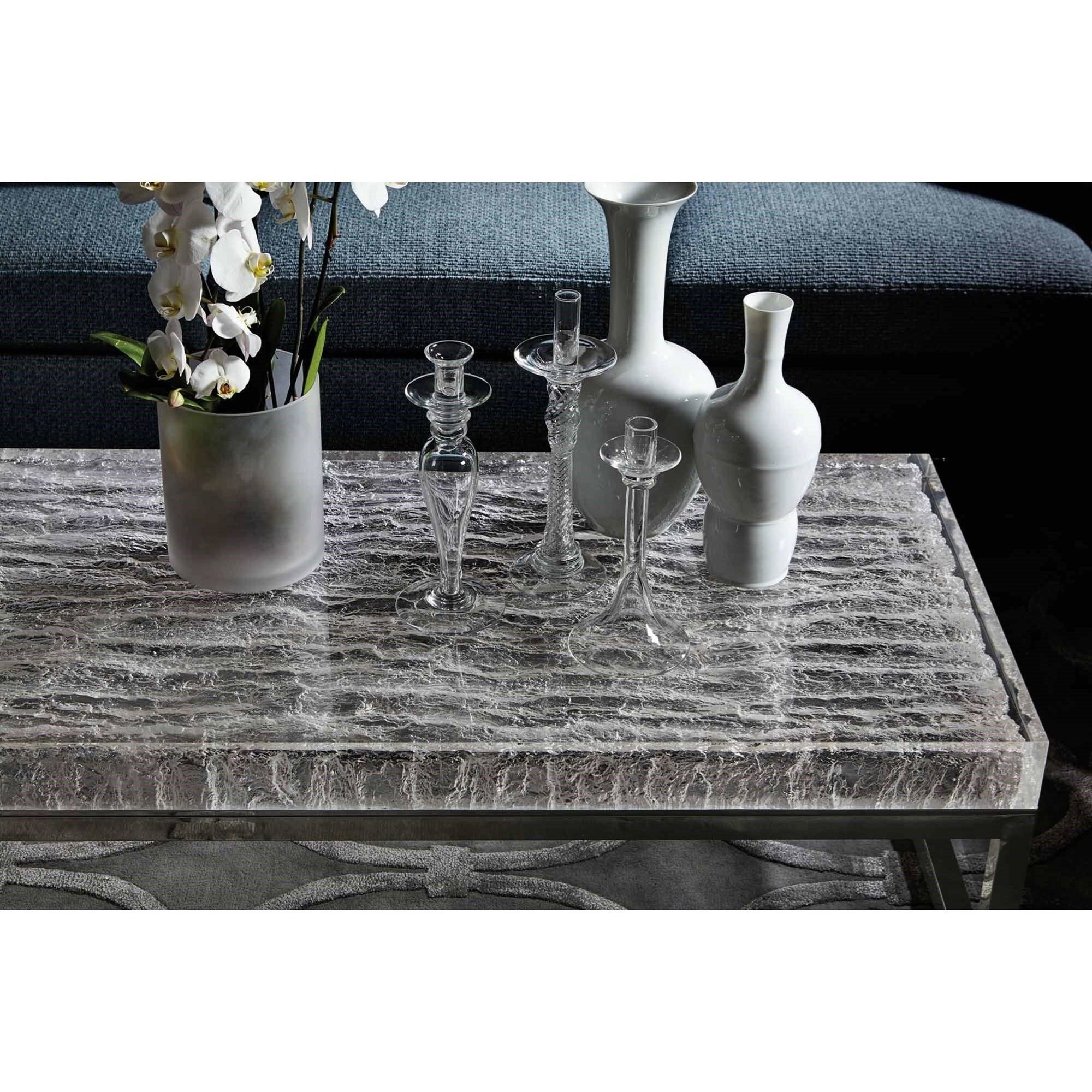 Bernhardt arctic on sale cocktail table