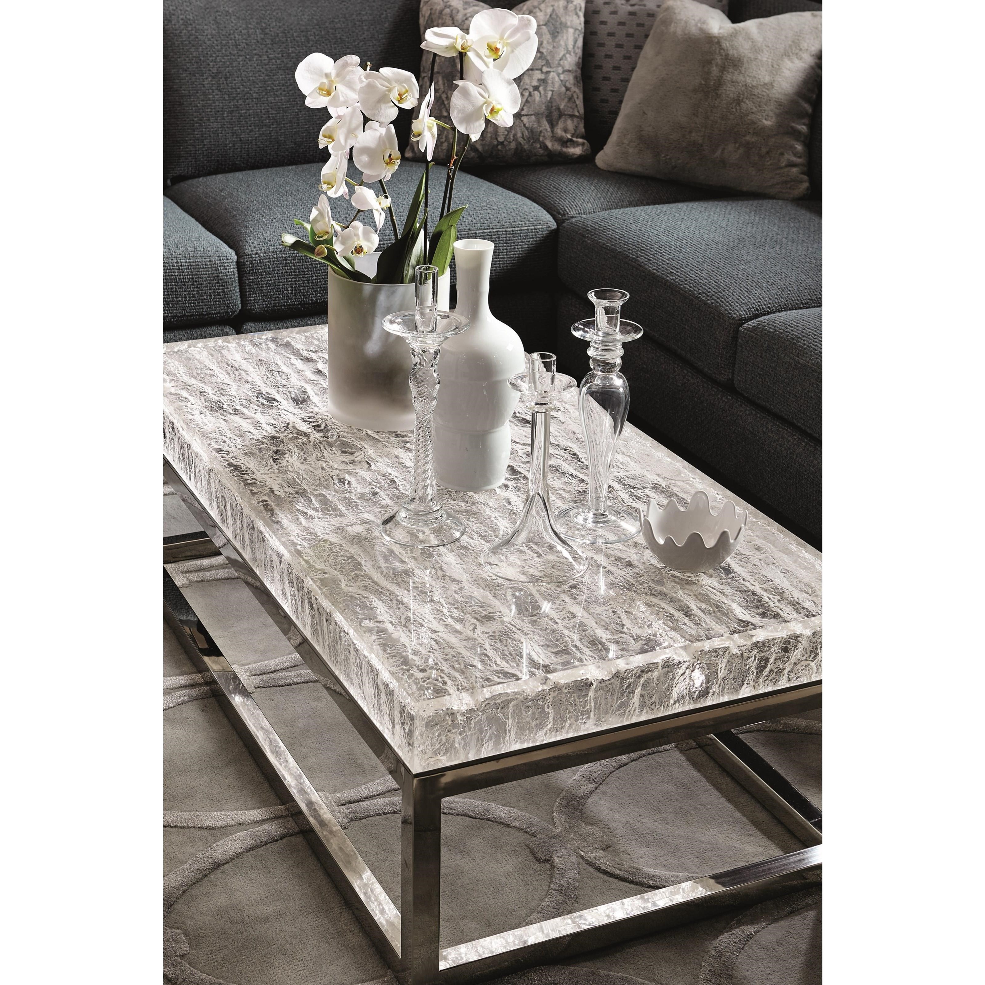 Bernhardt arctic coffee on sale table