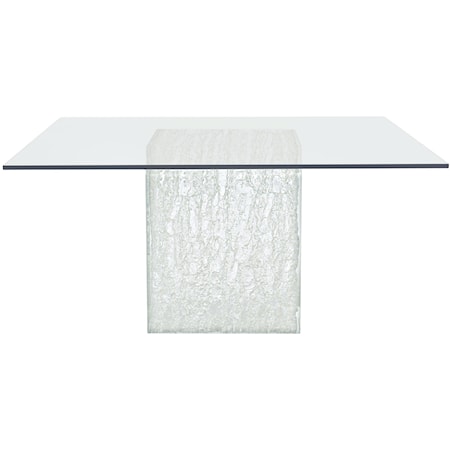 Square Glass Dining Table