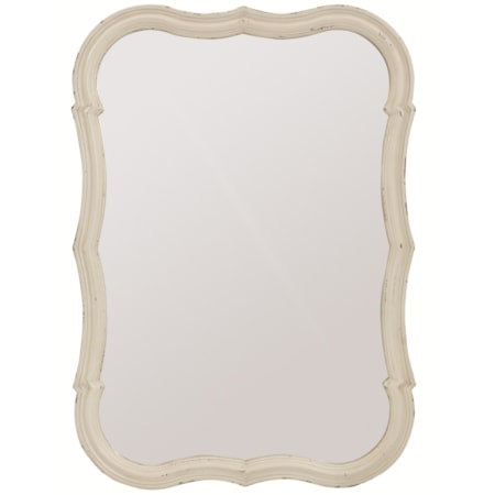 Wall Mirror with Shaped Frame