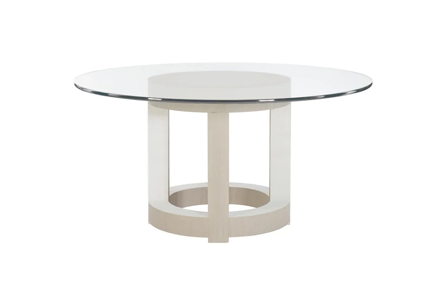 Axiom Round Dining Table by Bernhardt at Z & R Furniture
