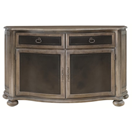 Transitional White Oak Dining Room Buffet