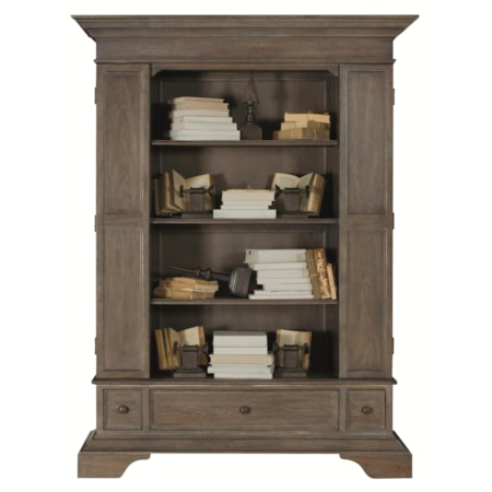 Bold and Handsome High End Bookcase