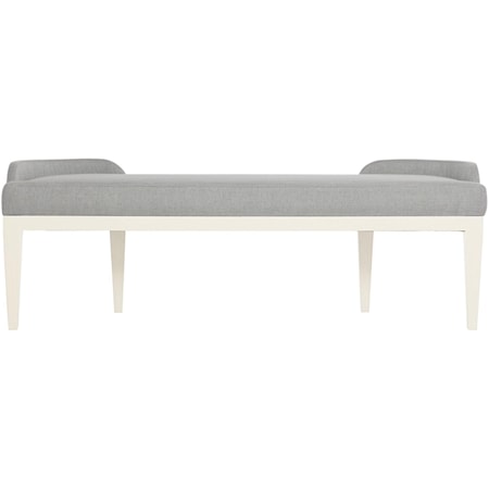 Transitional Upholstered Bench